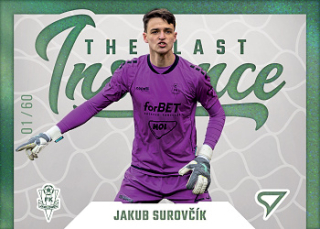 Jakub Surovcik Jablonec SportZoo FORTUNA:LIGA 2022/23 2. serie The Last Instance /60 #LI-22